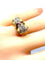 Bague 53 Bague Tank en or jaune 18 carats et diamants, vers 1930/1940 58 Facettes AB465