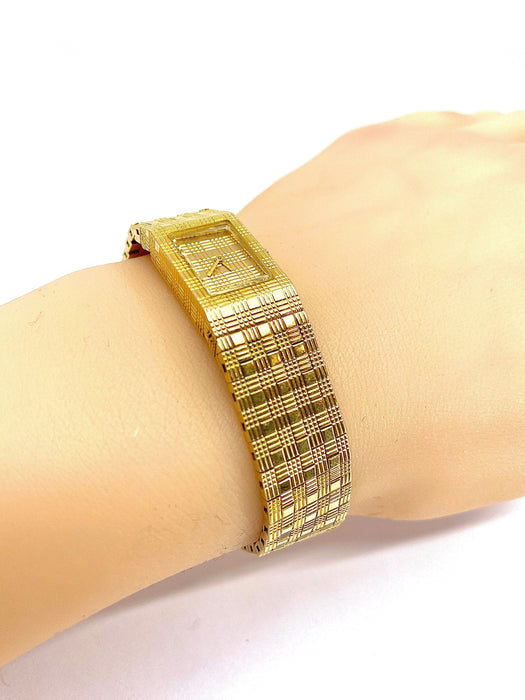 Montre BOUCHERON - montre bracelet en or jaune 58 Facettes AB404