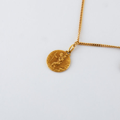 Collier Collier Or Jaune 3 Médailles 58 Facettes