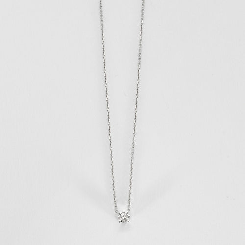 Collier CARTIER - Chaine or gris et diamant 58 Facettes AB