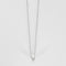 Collier CARTIER - Chaine or gris et diamant 58 Facettes AB