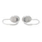 Boucles d'oreilles Chaumet Boucles d'oreilles Dormeuses Class One Croisière Or blanc Pierre de lune, Diamant 58 Facettes 4552100CN