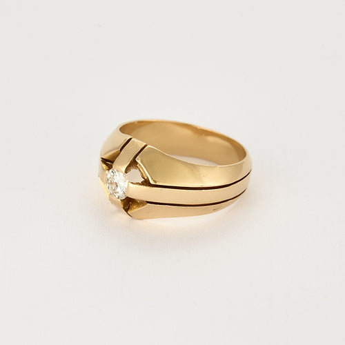 Bague Bague en Or rose et diamant 58 Facettes LEN1448