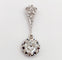 Pendentif Pendentif art deco or blanc 18k diamant 0,80 carats (circa 1920) 58 Facettes A06128