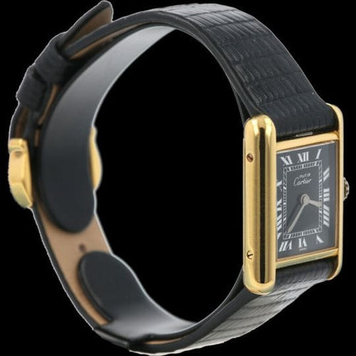 Montre Cartier Montre Tank Vermeil 58 Facettes MT41726