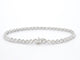 Bracelet Bracelet en or blanc serti de diamants 58 Facettes 2171