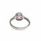 Bague Bague or blanc rubis diamants 58 Facettes Q137B (951)