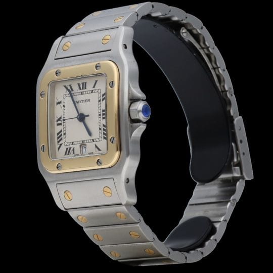 Montre Cartier Montre Santos De Cartier Galbee 58 Facettes MT40950