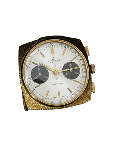 Montre BREITLING - Montre chronographe Top Time - Réf. 2009 - Mécanique - Vintage 58 Facettes