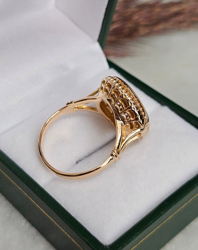 Bague 57.5 AUGIS - Bague Plus qu'hier moins que demain 58 Facettes 550