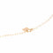 Collier Ginette NY Collier Little Monogram Or rose 58 Facettes 2678597CN
