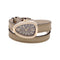 Montre Montre Bulgari, "Serpenti", en or rose, diamants, acier, cuir. 58 Facettes 34892