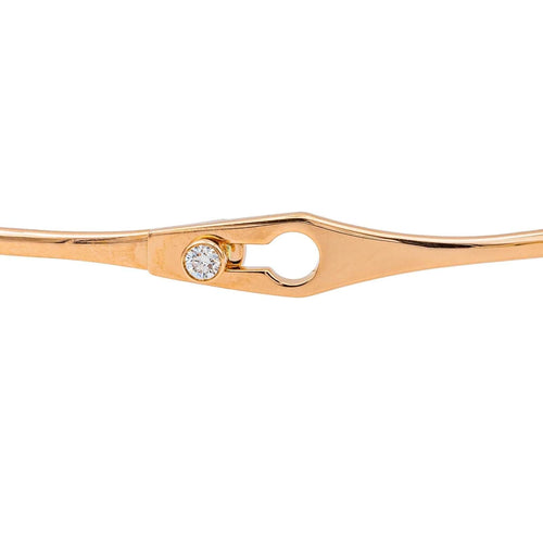 Bracelet Dinh Van Bracelet Serrure Or rose Diamant 58 Facettes 3824009CN