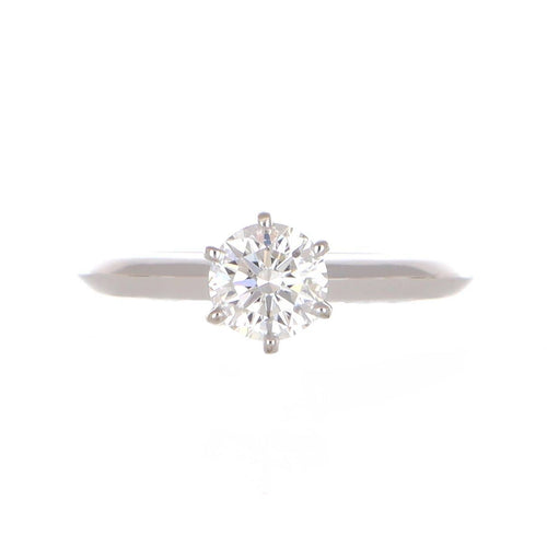 Bague 51 Bague en platine et diamants Tiffany & Co. 58 Facettes