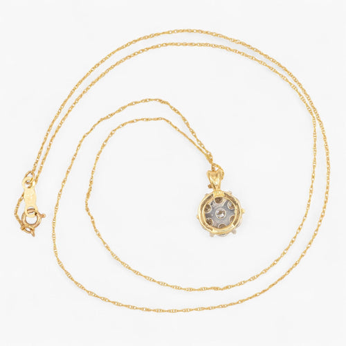 Pendentif Pendentif en or jaune – Diamants 0,40 ct 58 Facettes AL44