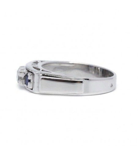Bague 54 Bague - Or, Saphirs Diamants 58 Facettes 220009R