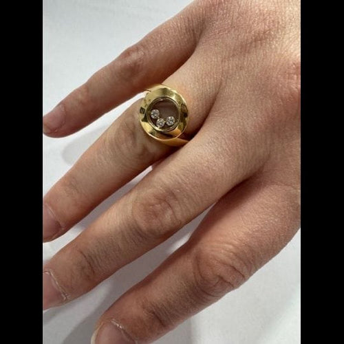 Bague 52 Bague Chopard Collection « Happy Diamonds » 58 Facettes 4404