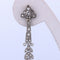 Boucles d'oreilles Boucles d'oreilles Art Déco en or blanc avec diamants 58 Facettes