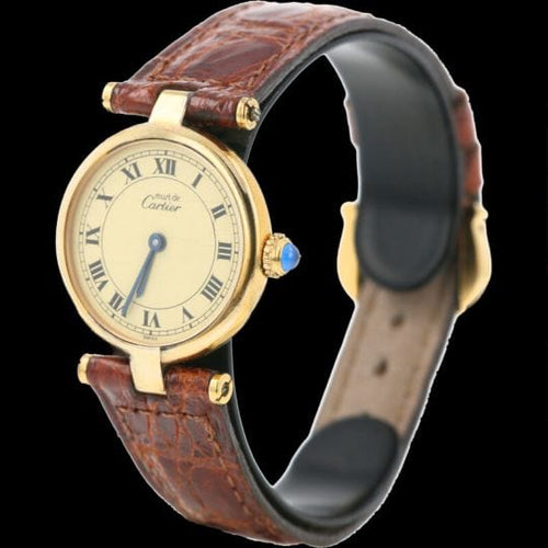 Cartier Ur Trinity  Skal De Cartier Forgyldt sølv