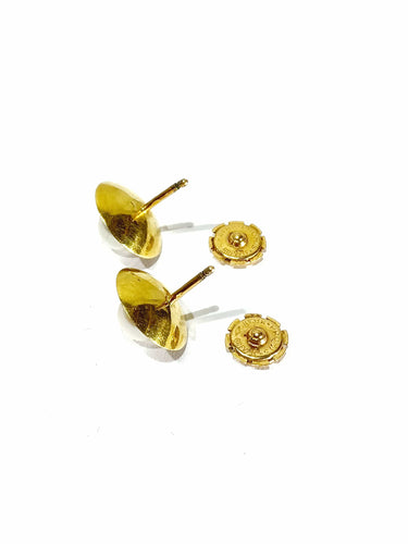 Boucles d'oreilles Paire de boucles d’oreilles or jaune et perles 58 Facettes