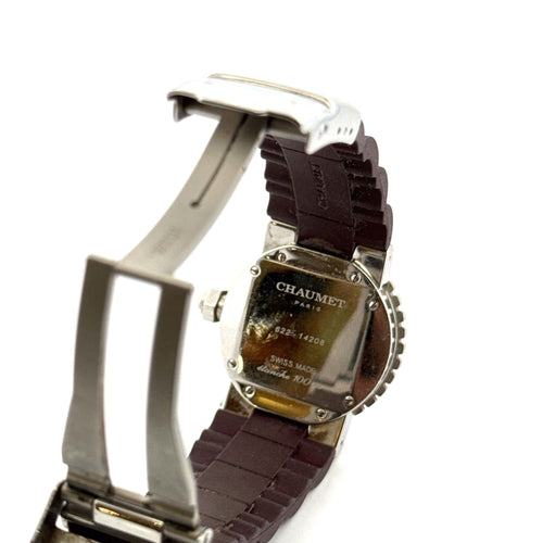 Montre Chaumet Class One saphirs roses et diamants 58 Facettes