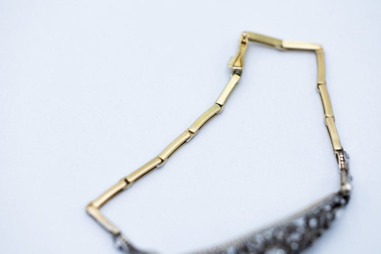 Antique Art Nouveau bracelet with diamonds, Scandinavia, early 20th century 