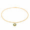 Collier Collier Pendentif Or jaune Diamant, Emeraude 58 Facettes 4387217CN