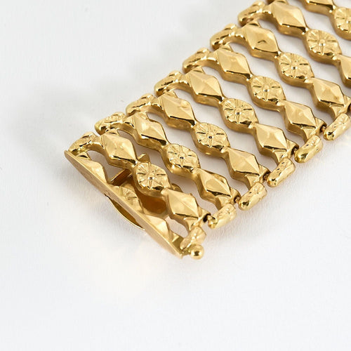 Bracelet Bracelet en Or jaune 18k 58 Facettes THI0321