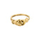 Bague 53 Bague Fede en or jaune 58 Facettes PER01985