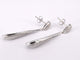 Boucles d'oreilles Boucle d'oreille en or blanc sertie de diamants 58 Facettes 2159