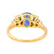 Bague 49 Bague Or jaune Saphir, Diamant 58 Facettes 4268672RV