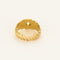 Bague 57.5 Bague en or jaune et rose diamantée 58 Facettes POI0046