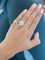 Bague 57 Bague or blanc et diamants 58 Facettes