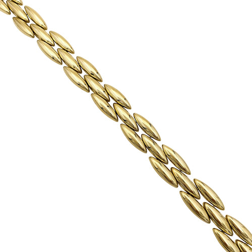 Kaulakoru Cartier, "Gentiane", keltakultaa. 