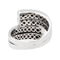 Bague 57 Bague Or blanc Diamant 58 Facettes 3073307CN
