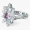 Bague 53 Bague Diamants et rubis 58 Facettes AG05