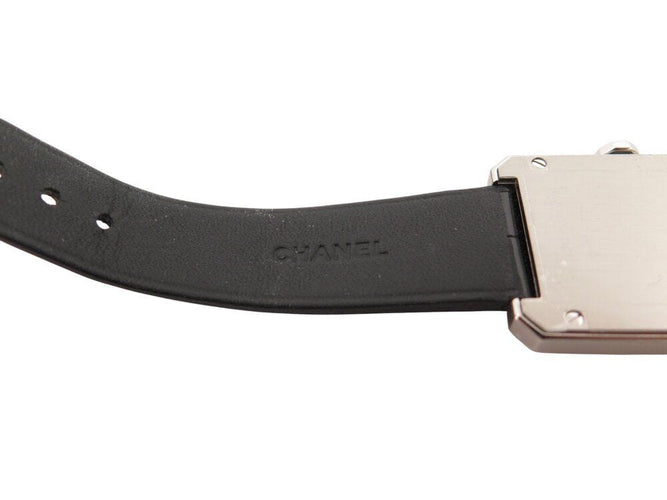 Montre montre CHANEL boyfriend h6128 collector quartz acier alligator 58 Facettes 269060