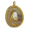 Pendentif Pendentif de dévotion Renaissance, vers 1580 – Christ en émail sur agate rubanée 58 Facettes 25114-0064