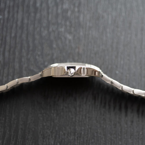 CARTIER - Orologio Santos Demoiselle oro bianco diamanti 