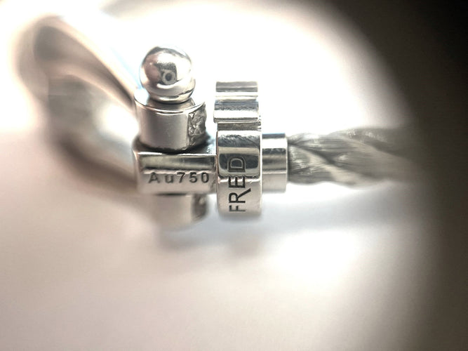 Bracelet FRED. Bracelet Force 10 boucle diamants 58 Facettes 258992