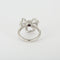 Bague 53 MELLERIO - Marie-Antoinette - Bague or gris, diamants, saphir 58 Facettes J1WG111-SD53