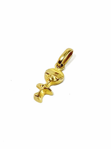 Pendentif Pendentif poupée Ashanti or jaune 58 Facettes