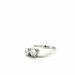 Bague Bague Toi et Moi Or Blanc et Diamants 58 Facettes 1.0000227/5