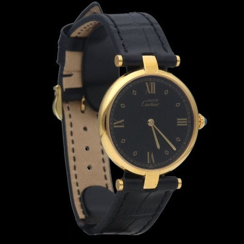 Montre Cartier Montre Must De Cartier Vermeil 58 Facettes MT44772