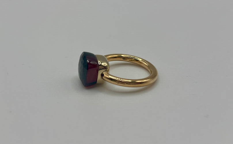 Bague 52 POMELLATO - Bague Nudo grenat 58 Facettes