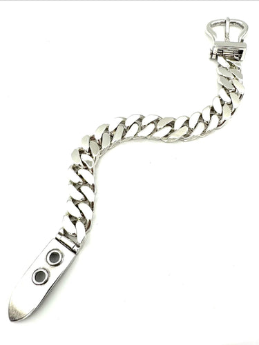 HERMES. Kokoelma "Boucle sellier", vintage rannekoru Hopea MM 