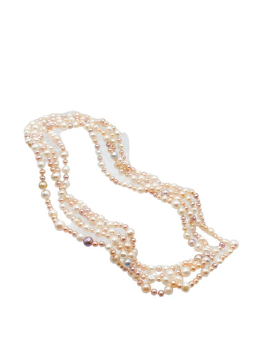 Collier Collier long perle d'eau douce 58 Facettes 250472