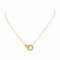 Collier Cartier Collier Love Or rose Diamant 58 Facettes 4944058RV