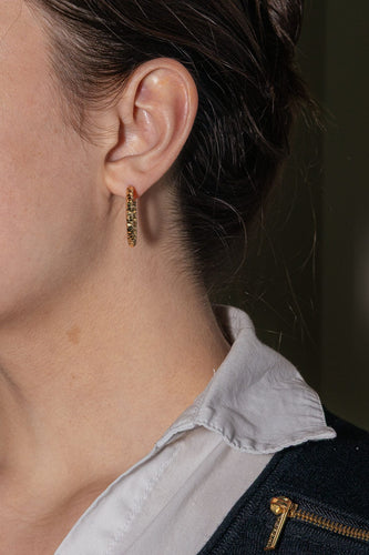 Boucles d'oreilles Boucles d'oreilles Créoles Or jaune 58 Facettes 3824439CN