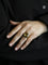 Bague 53 FRED Bague chevaliere or jaune citrine 7 carats 58 Facettes 1216.2